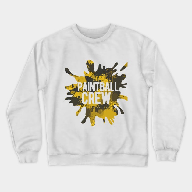 Matching Paintball T-Shirt Cool Fun Sports Game Team Shirt Crewneck Sweatshirt by warpartdesignstudio